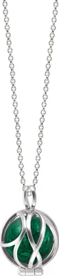 Produktbild von Engelsrufer Halskette Damen ERN-HEALPARA-ML-XS Powerful Stone Malachit