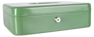 Immagine prodotto di Cassaforte extra grande, dimensioni 300 x 90 x 240 mm, colore verde