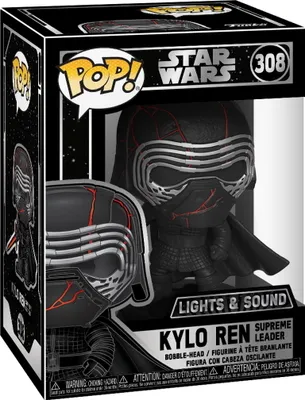 Produktbild von Star Wars - Kylo Ren 308 Light & Sound - Funko Pop! - Vinyl Figur