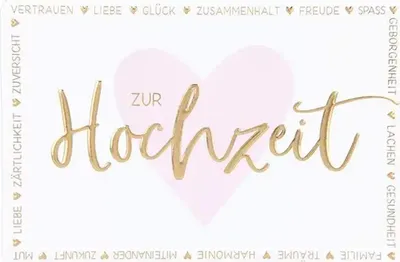 Produktbild von Klappkarte Kunterbunt Motiv 4, Depesche