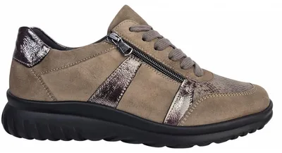 Produktbild von Semler Lena H sportlicher Schnürer Beige in Gr. 38.5