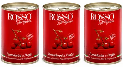 Produktbild von Cocktailtomaten aus Apulien 3x400 g – Rosso Gargano