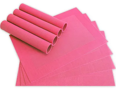 Produktbild von Tischsets BORDA 8er Set Pink als Tischuntersetzer