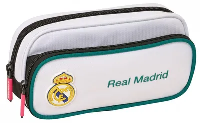 Produktbild von Real Madrid Federmäppchen mit Fronttasche 812654602 Mehrfarbig Offizielles Lizenzprodukt