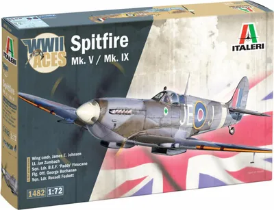 Produktbild von RAF Spitfire Mk.V / Mk.IX Aces / 1:72