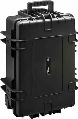 Image de B&W JUMBO6700 mallette d'outillage noir avec pochettes