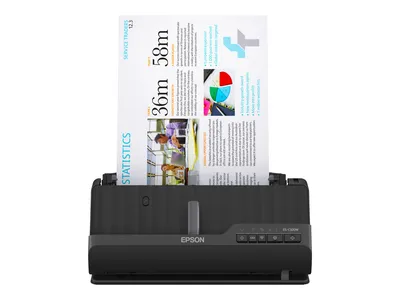 Zdjęcie produktu dla Epson ES-C320W ADF + Sheetfed Scanner 600 x 600 DPI A4 czarny