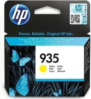 Obrázok produktu pre Atramentová kazeta, HP 935, žltá, originálna, C2P22AE, pre OfficeJet 6230, OfficeJet 6820, OfficeJet 6830