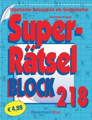 Immagine prodotto di Krüger, E: Superrätselblock 218
