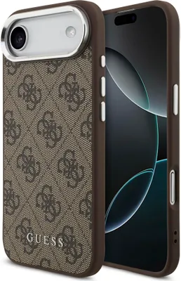 Obrázok produktu pre Guess – Hardcase 4G Classic Logo MagSafe obal na iPhone 17 Air – hnedý