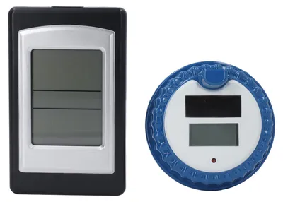 Produktbild von Pool-Thermometer, IPX8, wasserdicht, solarbetrieben, kabellos, schwimmende Wassertemperaturanzeige für Whirlpool, Teich, Aquarium