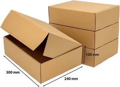 Zdjęcie produktu dla Karton Wykrojnikowy 300x240x100 mm 50szt Pudełka