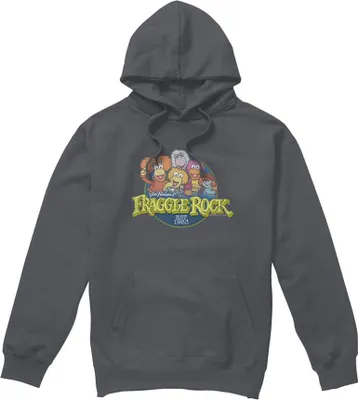 Obrázek produktu pro Fraggle Rock - Mikina s kapucí pro muže/dámy Uni TV22793 (S) (Charcoal)