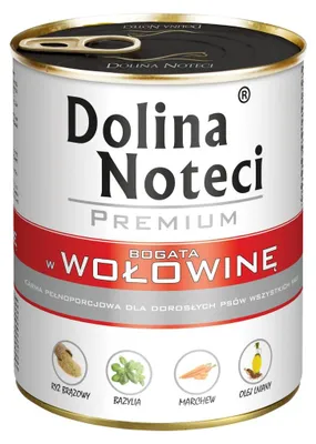 Produktbild von Dolina Noteci 5902921300007, Adult, jede Rasse, Rind, Schweinefleisch, 800 g