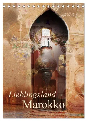 Produktbild von Lieblingsland Marokko (Tischkalender 2027 DIN A5 hoch), CALVENDO Monatskalender