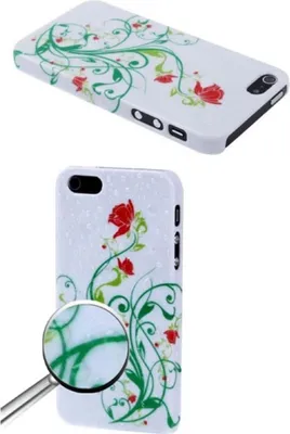 Produktbild von Schutzhülle Case Cover Hülle Apple iPhone SE Weiß mit Motiv