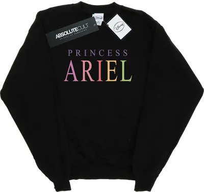 Produktbild von Disney - "The Little Mermaid Ariel Graphic" Sweatshirt für Herren BI43410 (L) (Schwarz)