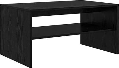 Zdjęcie produktu dla vidaXL Stolik kawowy o wyglądzie czarnego dębu 80 x 50 x 40 cm materiał drewnopochodny