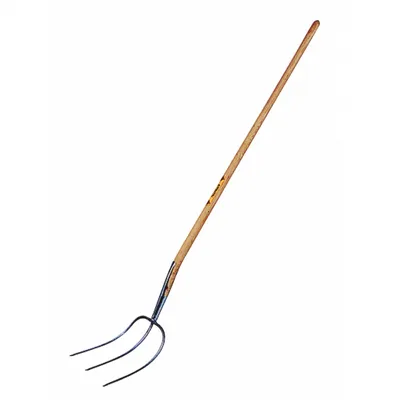 Produktbild von Streugabel Heugabel 135 cm Eschenstiel 3 Zinken 30 x 30 cm