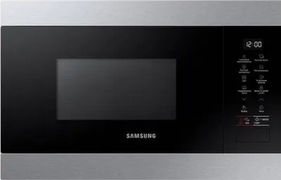 Produktbild von Samsung MS22M8274AT, Integriert, Solo-Mikrowelle, 22 l, 850 W, Eingebautes Display, LED