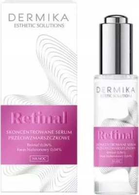 Zdjęcie produktu dla Dermika Esthetic Solutions Retinal Serum Przeciwzmarszczkowe Na Noc 30Ml