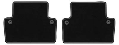 Produktbild von Velours-Fußmatten Hinten für Volvo XC70 II 2000-2007 (Kombi) – 2-tlg, Schwarz, passgenau – Wielganizator LUX