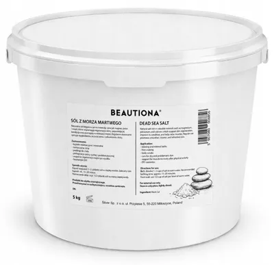 Obrázek produktu pro Beautiona přírodní sůl z Mrtvého moře do koupele 5 kg