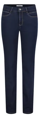 Produktbild von MAC Jeans Damen Hose Slim Angela Forever Denim, Dark Rinsewash, 44W / 32L