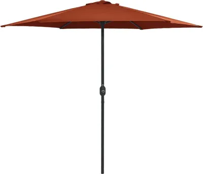Produktbild von Sonnenschirm mit Aluminium-Mast 270x246 cm Terrakotta