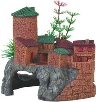 Obrázok produktu pre Akváriová dekorácia MEDIEVAL Village M 10cm Zolux