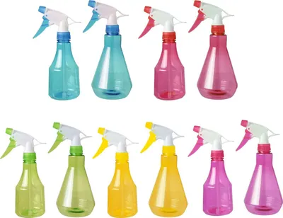Produktbild von PRO GARDEN 2er-Set Blumesprüher 350 ml & 450 ml, Farbe:Rot