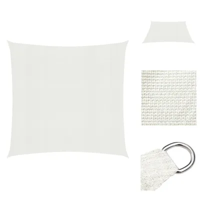 Produktbild von vidaXL Sonnensegel 160 g/m² Weiß 5x5 m HDPE - Sonnenschirme & Sonnenschutze