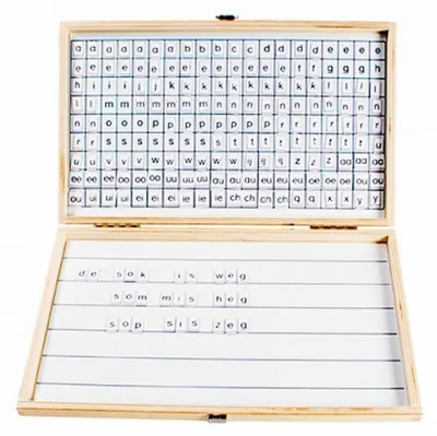 Image de Educo Boîte de lettres magnétiques - jeu Montessori