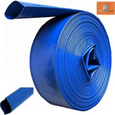 Produktbild von Flachschlauch, Wasserschlauch 2" / 52mm - 10m Feuerwehrschlauch, Gartenschlauch