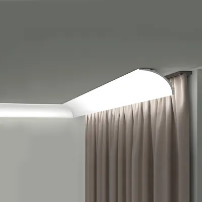 Immagine prodotto di Modanatura per soffitto NMC IL18 WALLSTYL Noel Marquet Modanatura decorativa Illuminazione indiretta stile classico colore grigio 2 m