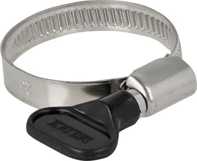 Immagine prodotto di DELOCK Schlauchschelle, Flügelmutter 25-40mm 10 Stk. schwarz