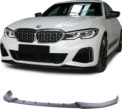 Produktbild von Frontspoiler Performance Spoiler Lippe Stoßstange Typ2 Schwarz Matt für BMW 3er