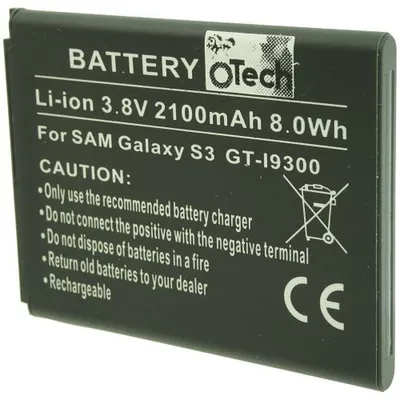 Produktbild von Batterie kompatibel mit SAMSUNG SGH-T999V GALAXY S III - Otech