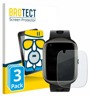 Produktbild von 3x BROTECT Entspiegelungs Schutzglas für ABUBU SmartWatch PBL2 Schutzfolie Panzer Folie Glas Display Schutz matt