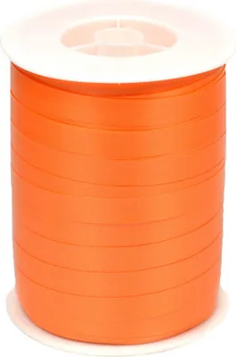 Zdjęcie produktu dla Wstążka prezentowa 10mm x 250m rolka pomarańczowa
