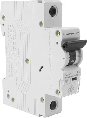 Produktbild von Leitungsschutzschalter MCB 10kA 1P 16A VDE Typ B LS-Schalter Doktorvolt DV-3165