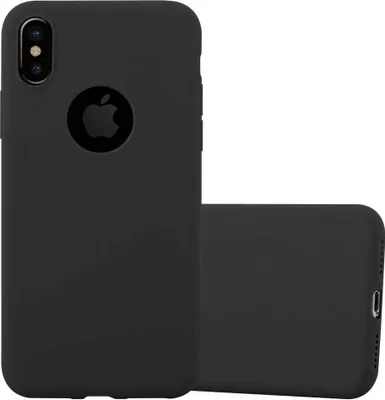 Image de Cadorabo Housse pour Apple iPhone XR Housse en noir Housse pour portable TPU silicone Etui Case Cover
