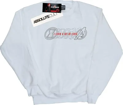 Immagine prodotto di Marvel - Felpa da uomo "Lots Of Lives" BI11308 (5XL) (bianca)