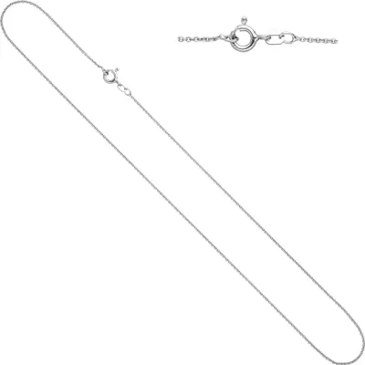 Produktbild von JOBO Ankerkette 925 Silber 1,1 mm 42 cm Kette Halskette Silberkette Federring