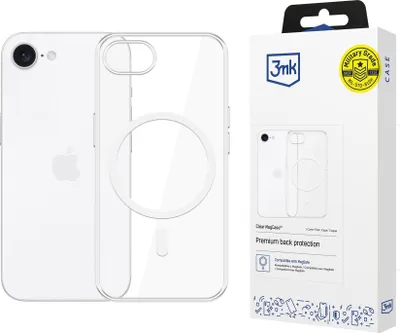 Produktbild von 3mk Schutzhülle Clear MagCase mit MagSafe Cover für Apple iPhone 16E transparent  Backcover