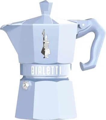 Image de Cafetière italienne 3 tasses bleu clair - Bialetti - 0009061 -