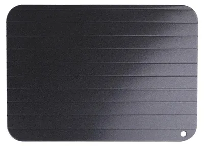 Auftauplatte aus Aluminium, 23x16,5x0,2 cm, Antihaftbeschichtung