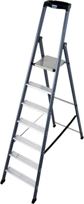 Produktbild von Krause 124210 Sepro Stehleiter Elox. 7 Stufen