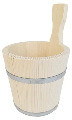 Produktbild von Holzbottich 2,5 l mit einem Griff