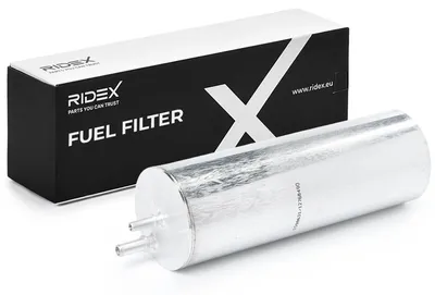 Produktbild von Kraftstofffilter RIDEX 9F0130 für VW Transporter V Bus (7HB, 7HJ, 7EB, 7EJ, 7EF, 7EG, 7HF, 7EC) Leitungsfilter